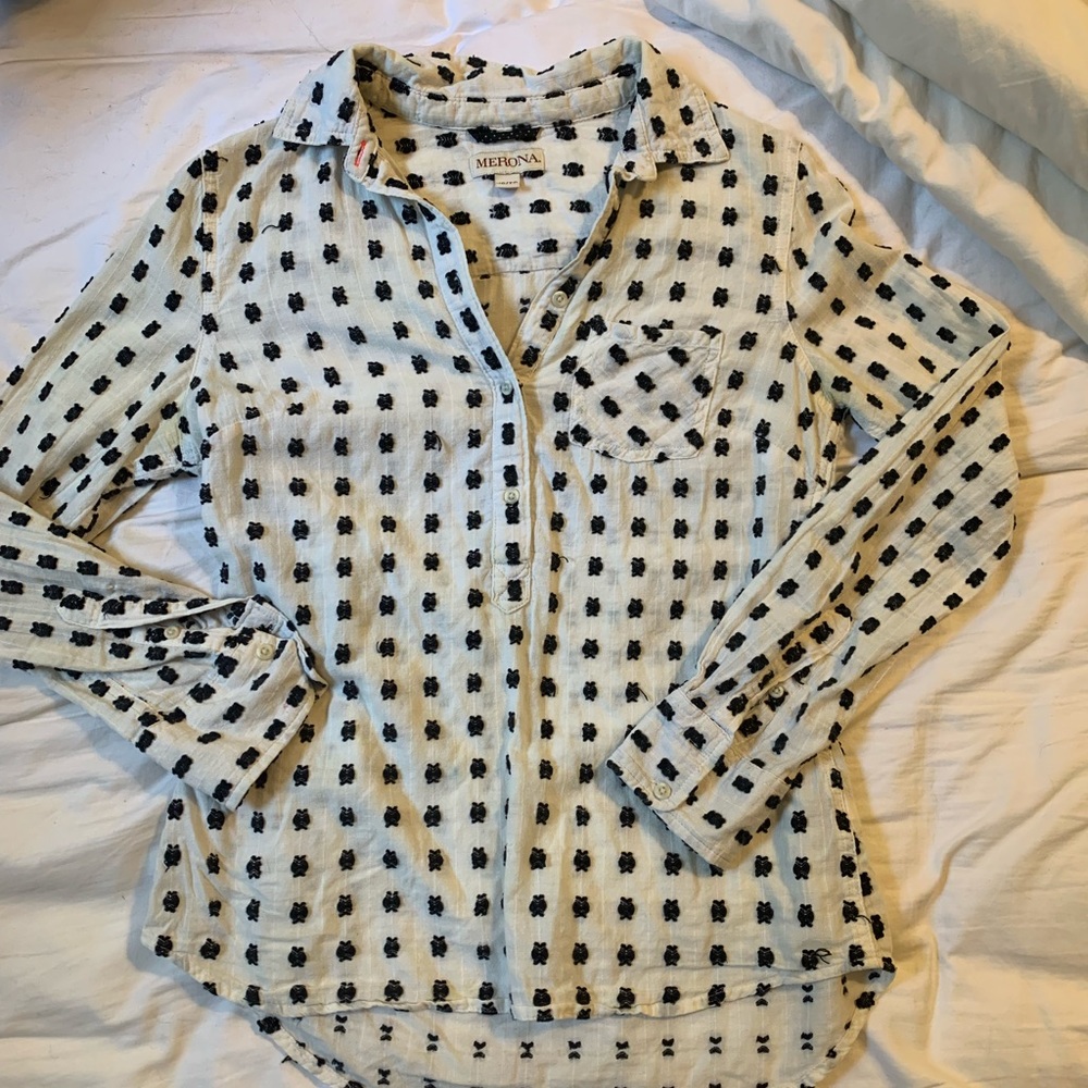 Merona Button Down XS